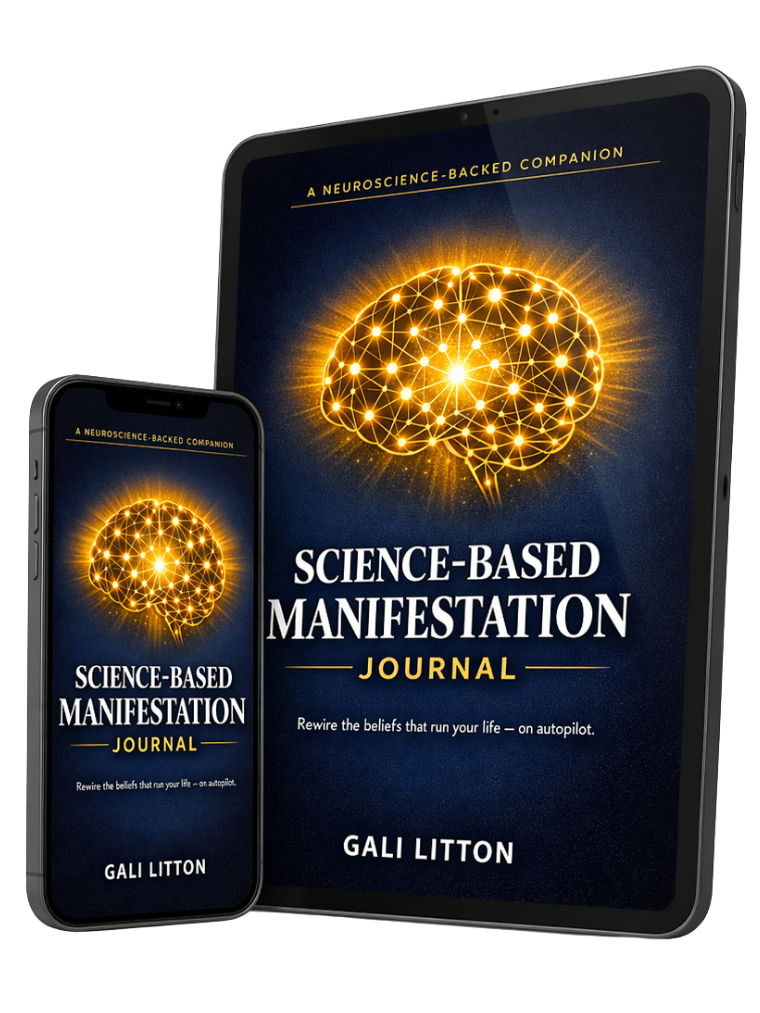 Science-Based Manifestation Journal by Gali Litton
